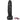 12.6in 9.84in American European Big Black Thick Dildo For Adult Real Dildos