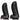 12.2in 13.38in Black PVC Large Thick Giant Caterpillar Anal Dilation Dildo Real Dildos