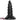 9.05in 11.22in Black Oversized Screw Giant PVC Penis Anal Plug Wide Dildo Real Dildos