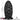 8.26in 10.03in 11.81in Black Big Pineapple Penis PVC Thick Anal Plug Dildo Real Dildos