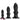 5.7in 8.26in 10.62in Black PVC Sword Large Anal Dilation Training Dildo Real Dildos
