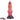 9.76in Knotted Monster Animal Double Layer Silicone Dildo For Stimulation