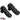 12.2in 13.38in Black PVC Large Thick Giant Caterpillar Anal Dilation Dildo Real Dildos