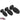 5.9in 6.7in 8.07in Black PVC Thread Granules Corn Dildo For Anal Sex Real Dildos