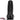 12.2in 13.38in Black PVC Large Thick Giant Caterpillar Anal Dilation Dildo Real Dildos