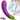 7.72in Eggplant G Spot Vibrator 7 Vibrating Modes Automatic Dildo Real Dildos
