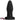 4.72in 6.49in 7.87in Silicone Black Anal Plug Dildo Adult Pleasure Tool
