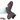 7.08in 7.48in 8.26in Ebony Real Silicone Soft Dildo For G-spot Simulation Real Dildos