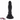 9.06in Alien Silicone Soft Big Black Dildo For G-Spot Stimulation Real Dildos
