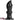 5.7in 8.26in 10.62in Black PVC Sword Large Anal Dilation Training Dildo Real Dildos