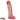 8.46in Vibrating Real Remote Silicone Hollow Dildo Sleeve Uncut Extender