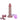 8.44in Realistic Skin Ovipositor Platinum Silicone Dildo Intimate Accessory