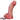 8.11in Double-layer Liquid Silicone Skin-like Soft Uncut Dildo Masturbator