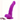 6.88in Purple Liquid Silicone Lifelike Soft Penis Dildo With Suction Cup Real Dildos