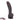10.56in Dual Density Silicone Huge Thick Curved Dildo Manual G-Spot Massager