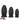 8.26in 10.03in 11.81in Black Big Pineapple Penis PVC Thick Anal Plug Dildo Real Dildos