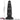 14.76in Silicone Black Extra Large Thick Anal Plug Dildo For Anal Masturbation Real Dildos