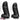 12.2in 13.38in Black PVC Large Thick Giant Caterpillar Anal Dilation Dildo Real Dildos