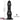 8.66in 12.2in Super Big Head Anal Dilation Black Big PVC Anal Plug Dildo Real Dildos