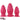 6.29in 7.28in 7.87in Unisex Anal Expansion Dildo Butt Plug Perineum Stimulator