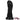 7.08in Fantasy Black Spiked Thick Dildo For Anal Vaginal Expansion Real Dildos