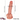 7.28in Lifelike Curved Beginner Dildo Toy For G-Spot Anal Masturbation Real Dildos