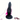 8.15in Silicone Dragon Large Soft Black Dildo For Women Strong Suction Cup Real Dildos