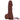 8.85in 3in1 Intelligent Heating Thrusting Vibrating Electric Ebony Dildo Real Dildos
